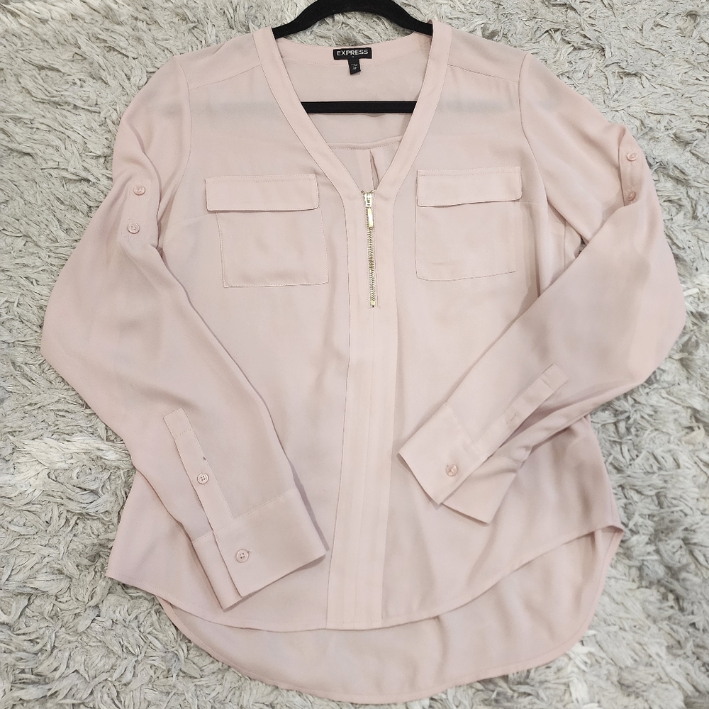 Pink Blouse Express- EUC